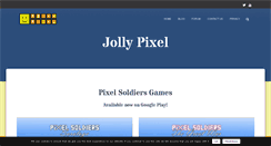 Desktop Screenshot of jollypixel.com